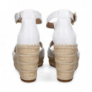 Sandalia Gilda Cuna Blanco  POLO RALPH LAUREN