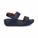 Pala 2 Tiras Velcro Azul  FITFLOP