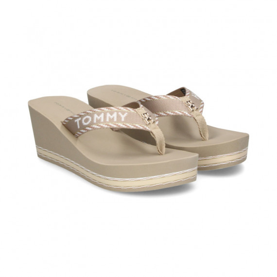 Flip Flop Cuna Hilfiger  Beige  TOMMY HILFIGER