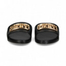 Pala Aplique Negro  DKNY