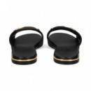 Pala Aplique Negro  DKNY