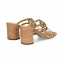 Pala Aplique Metalizada Oro  MICHAEL KORS