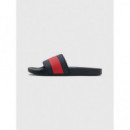 Chanclas de Estilo Pala con Logo de TOMMY HILFIGER