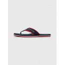Chanclas de Tejido Trenzado con Logo de TOMMY HILFIGER