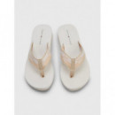 Chanclas Color Block con Monograma de TOMMY HILFIGER