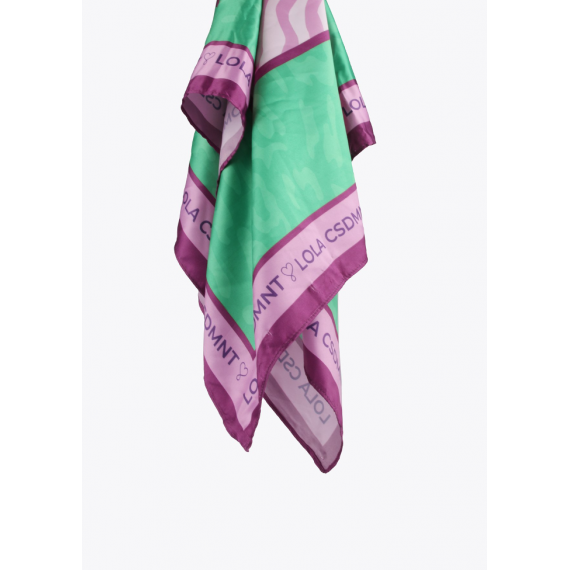 Pañuelo Mujer Estampado de Cebra y Manchas LOLA CASADEMUNT