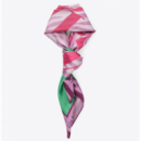 Pañuelo Mujer Estampado de Cebra y Manchas LOLA CASADEMUNT