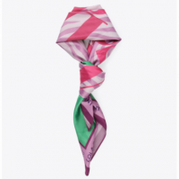 Pañuelo Mujer Estampado de Cebra y Manchas LOLA CASADEMUNT