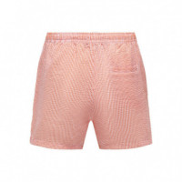 ONLY&SONS Bañadores Hombre Bañador de Only & Sons Ted Seersucker Flame