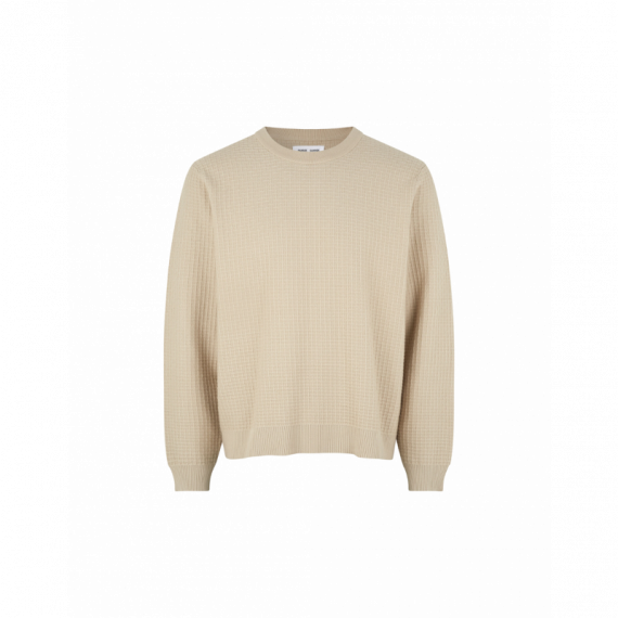 Jerséis y Sudaderas Jersey SAMSØE SAMSØE Derek Crew Neck 10490 Oatmeal