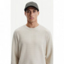 Jerséis y Sudaderas Jersey SAMSØE SAMSØE Derek Crew Neck 10490 Oatmeal