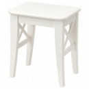 Ingolf Taburete Blanco  IKEA