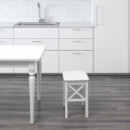 Ingolf Taburete Blanco  IKEA