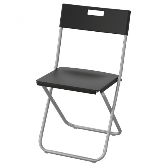 Gunde Silla Plegable Negro  IKEA