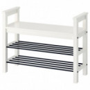 Hemnes Banco/zapatero 85X32X65 Blanco  IKEA