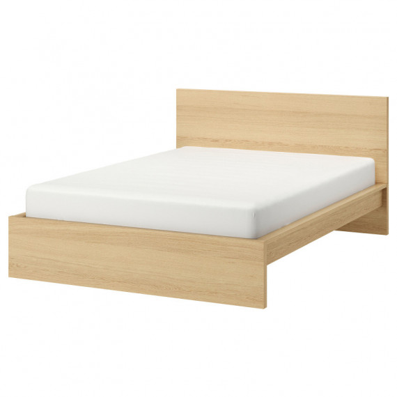 Malm Cama/alta 140X200 Roble  IKEA