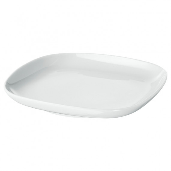 Vardera Plato Postre 18X18 Blanco  IKEA