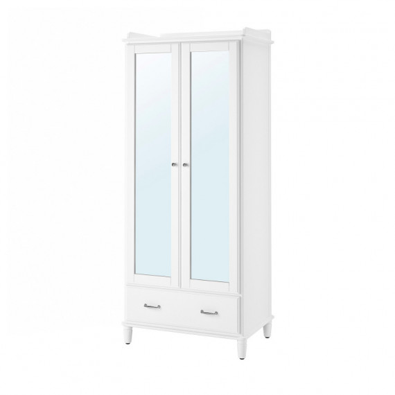 Tyssedal Armario 88X58X208 Blanco/espejo  IKEA