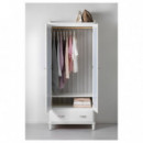 Tyssedal Armario 88X58X208 Blanco/espejo  IKEA