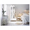 Tyssedal Armario 88X58X208 Blanco/espejo  IKEA