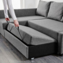 Friheten Modulo Asiento Sofacama Esquina Skiftebo Gris Oscuro  IKEA