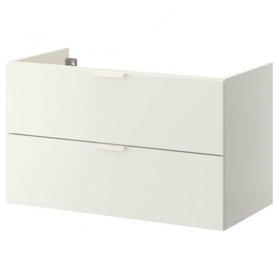 Godmorgon Armario Lavabo 2 Cajones 100X47X58 Blanco  IKEA