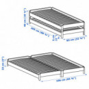 Utaker Cama Apilable 80X200 Pino  IKEA
