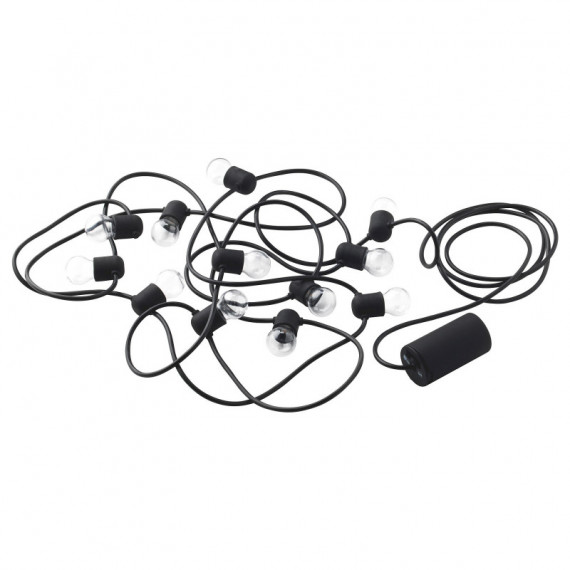 Utsund Guirnalda Lum 12 Ext/pila Negr Na  IKEA