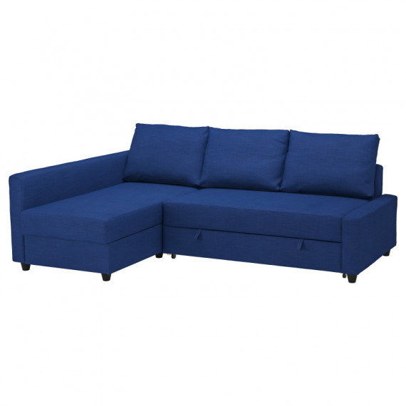 Friheten Divan Sofacama Esquina Skiftebo Azul  IKEA
