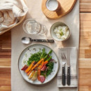 Livnara Cuberteria 24 Pzs Negro  IKEA