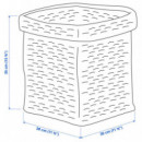 Tjillevips Cesta 30X30X35 Yute  IKEA