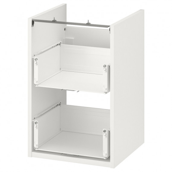 Enhet B Armario Lavabo 2 Cajones 40X40X60 Blanco  IKEA