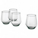 Ivrig Vaso 45 Cl Gris X4  IKEA