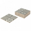 Mallsten Parte Sup Suelo Gris/bl X9  IKEA