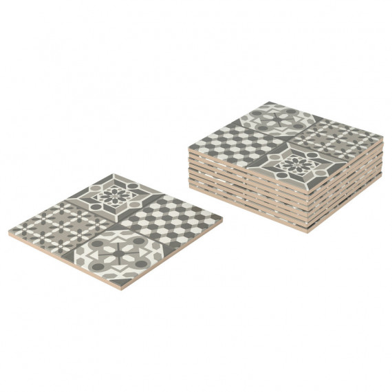 Mallsten Parte Sup Suelo Gris/bl X9  IKEA