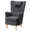 Omtanksam Sillon Gunnared Gris Oscuro  IKEA