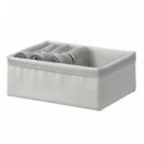 Baxna Organizador 20X26X10 Gris/blanco  IKEA