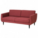 Smedstorp Armazon Sofa 3 Plazas Lejde Rojo/marron  IKEA