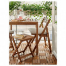 Nammaro Mesa Exterior 2P 75X63 Marron  IKEA