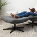 Havberg Reposapies Lejde Gris/negro  IKEA