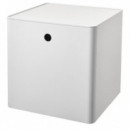 Kuggis Caja con Tapa  32X32X32 Blanco  IKEA