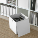 Kuggis Caja con Tapa  32X32X32 Blanco  IKEA