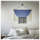 Hangalm Tapiz 85X60 Beige Negro/azul  IKEA
