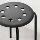 Marius Taburete 45 Negro  IKEA