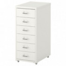 Helmer Cajonera/ruedas 28X69 Blanco  IKEA
