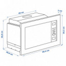 Varmd (m) Horno Microondas Negro  IKEA