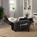 Muren Sillon Reclinable Remmarn Gris Oscuro  IKEA