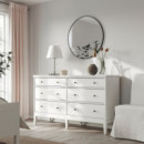 Idanas Comoda 6 Cajones 162X95 Blanco  IKEA