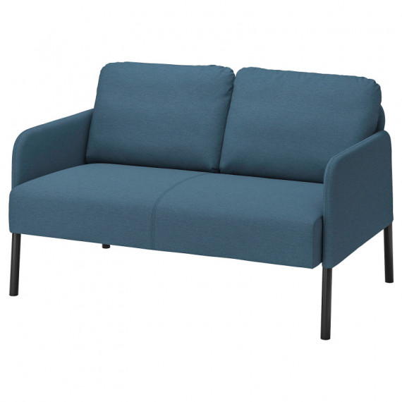 Glostad Sofa 2 Plazas Knisa Azul Medio  IKEA