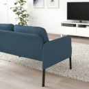 Glostad Sofa 2 Plazas Knisa Azul Medio  IKEA